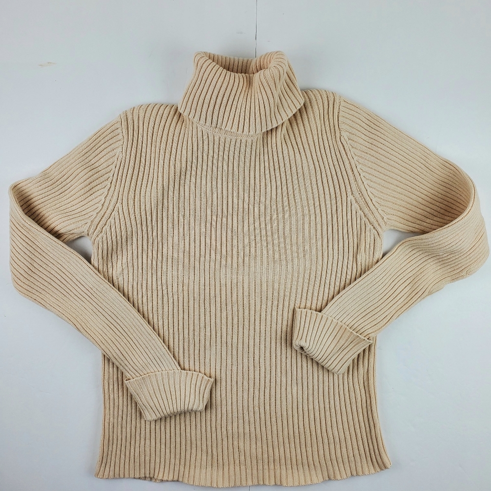 Sonoma Petite long sleeve ribbed sweater M